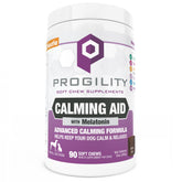Nootie Progility calming chews packaging for dogs promoting calm during travel