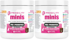 Nootie Progility Mini soft chews for dogs offering digestive support on the go