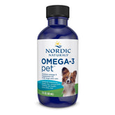Nordic Naturals Omega-3 Pet en botella sin sabor, ideal para añadir a la comida de mascotas