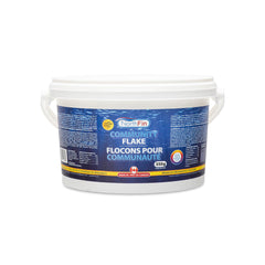 NorthFin Community Flake Formula 350g container promoting vibrant color and healthy growth