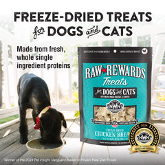 Northwest Naturals Freeze-Dried Chicken Bites bite-sized treats ideal for training rewards and picky eaters