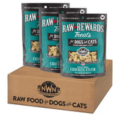 Northwest Naturals Raw Rewards packaging shows convenient storage and travel ready treats
