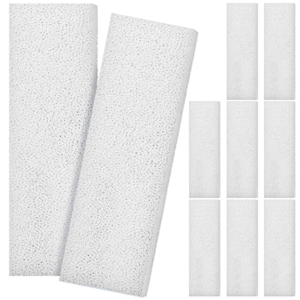 Nosiny 10-pack U3 filter foam pads side view showing compact fit for efficient filtration
