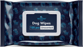 NOVEHA dog wipes packaging shows a 120-count canister for quick at-home grooming.