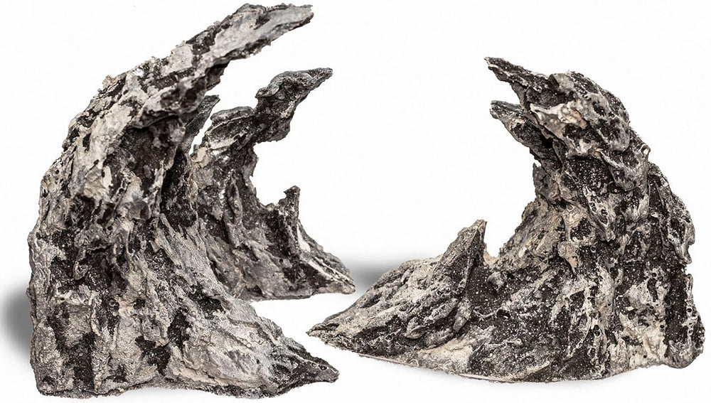 Novelsite Jagged Canyon Rock Formation front view adds dramatic focal point for aquascapes