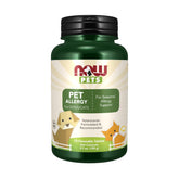 NOW Pets Pet Allergy packaging with NASC badge for trusted pet health support