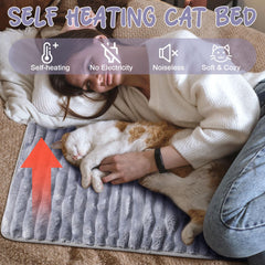 Nuanchu non-slip bottom keeps the bed in place on slick floors.