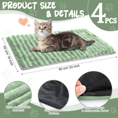 Nuanchu self-warming cat bed heat-reflecting layer provides extra warmth on chilly days.