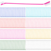 Nuogo bulk dog toothbrush 200 pieces in assorted colors for easy replacements.