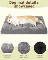 NUPIDA bed non-slip bottom stays in place during play
