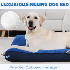 NUPIDA bed with 3-inch polypropylene-fill provides gentle support and weight distribution