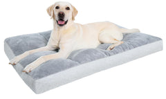 NUPIDA washable dog bed plush-top for cozy lounging