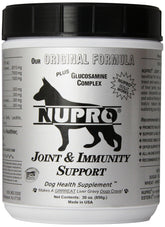 Nupro Joint Support 30 oz bottle shown for dogs, supporting joint comfort and mobility.