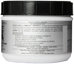 Nupro Joint Support powder in bowl ready to mix with food.
