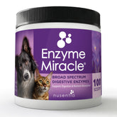 NUSENTIA Enzyme Miracle powder dispense for easy digestion support in pets