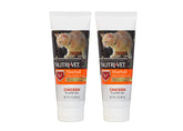 Nutri-Vet Feline Natural Oil Hairball Paw-Gel hero image shows easy two-pack for daily use