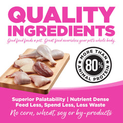 NutriSource Element Meadow features digestive enzyme blend for protein and fat digestion