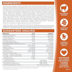 NutriSource Outback Trails kibble closeup emphasizes crunchy texture for satisfying meals.