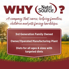 NutriSource Pure Vita single-protein-beef featuring high-quality protein for muscles.