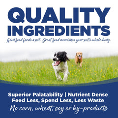 NutriSource Trout and Rice dry dog food pet owner – easy rotation and varied protein options.