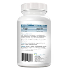 Nutrition Strength Liver Support for Dogs tablets closeup—chewable liver wellness for dogs.