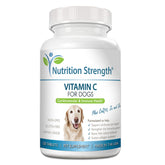 Nutrition Strength Vitamin C for Dogs bottle front illustrating cardiovascular support