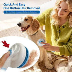 NVNAN grooming gloves massage action helps remove loose hair while soothing skin.
