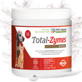 NWC Naturals Total-Zymes jar closeup highlighting a premium enzyme blend for digestion