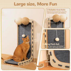 Nxwjoy cat scratcher large felt board for bigger cats