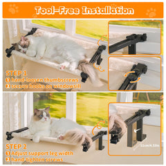 Nxwjoy carbon steel frame provides sturdy support up to 50 lbs.