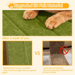 Nxwjoy scratch pad right view highlights stable design for indoor cats