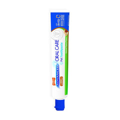 Nylabone Advanced Oral Care Natural Toothpaste with Denta-C emphasizes plaque reduction potential