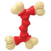 Nylabone Doble Hueso Potencia con sabor bacon para masticación.
