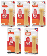 Nylabone Dura Chew regular flavored bone dog chew toy designed for dogs up to 25 pounds