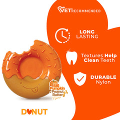 Nylabone juguete duro para masticadores extremos, adecuado para perros grandes.