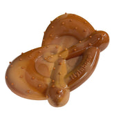 Nylabone Pretzel Power Chew con forma pretzel para perros grandes y masticación entretenida.
