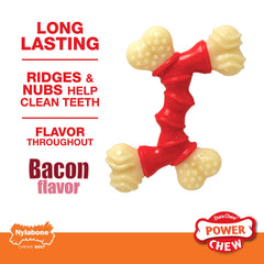 Nylabone Juguete para perros medianos con masticación resistente.