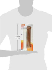 Nylabone Original Bone Power Chew Toy nylon texture close-up highlights durability.