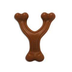 Nylabone Regular size arch design dog toy for easy grip and handling.