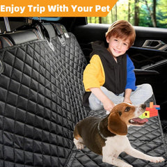 NYLSYT waterproof dog seat cover blocks spills while keeping seats clean.