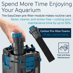 OASE BioMaster 2 Thermo 350 easy-clean pre-filter highlights fast maintenance