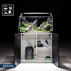 OASE BioMaster 850 Hel‑X biomedia area highlights high surface area for bacteria.