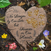 OBSI dog memorial rainbow-bridge-stone for serene garden remembrance.