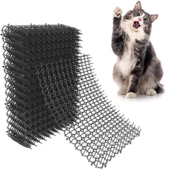 Oceanpax scat mat 16x13 inch spikes close-up showing deterrent surface