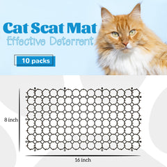 OceanPAX scat mat cat-deterrent safety keeps counters and plants safe
