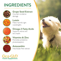 Ocu-GLO PB Vision with astaxanthin offers antioxidant support for eye health.