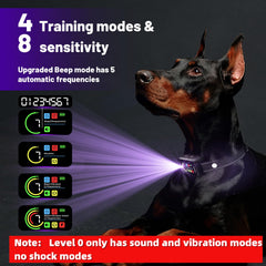 ODIFRBI Bark Collar Safety Feature emphasizes pause and recovery for gentle training.