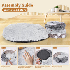 Odoland 20-pcs cat toys kit – varied enrichment for curious cats.