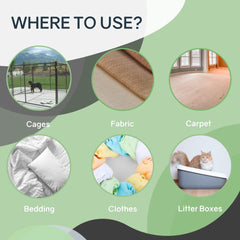 Odormed Odor Eliminator cleans floors and walls, restoring surface freshness after messes.