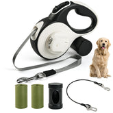 ODRIEW heavy-duty retractable leash with 360tangle prevents tangles during walks